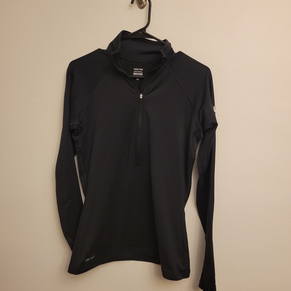 Nike Black Long Sleeve Top